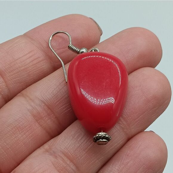 EL - Coral Beaded Ombre 20" 7 Strand Necklace & Matching Drop Earrings Set - Picture 4 of 14